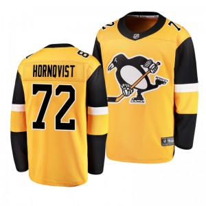 Penguins Patric Hornqvist Breakaway Player Fanatics Gold Alternate Jersey - Sale