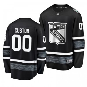 Rangers Custom Black 2019 NHL All-Star Jersey - Sale