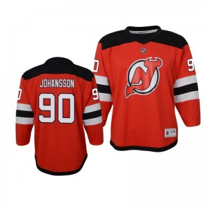 Preschool Devils Marcus Johansson Replica Player Home Red Jersey - Sale