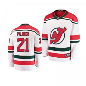 Youth Devils Kyle Palmieri White Breakaway Player Alternate Jersey - Sale