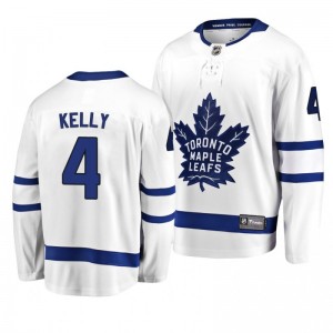 Red Kelly Maple Leafs 2019 Away Breakaway Player Jersey - White - Sale