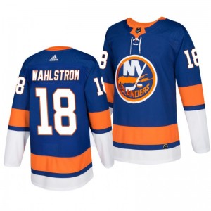 Oliver Wahlstrom Islanders 2018 Royal Draft NHL Home Jersey - Sale