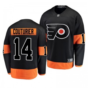 Sean Couturier Philadelphia Flyers Youth 2019 Alternate Black Breakaway Player Fanatics Branded Jersey - Sale