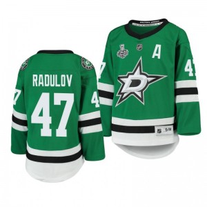 Youth Stars Alexander Radulov 2020 Stanley Cup Final Replica Player Home Kelly Green Jersey - Sale