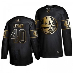Robin Lehner Islanders Golden Edition  Authentic Adidas Jersey Black - Sale