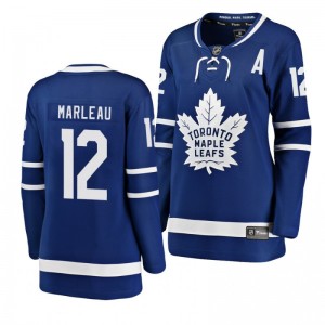Patrick Marleau Maple Leafs Women's Blue Breakaway Player Home Jersey - Sale