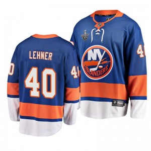 Islanders 2019 Stanley Cup Playoffs Robin Lehner Breakaway Player Royal Jersey - Sale