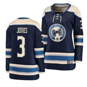 Women's Blue Jackets Seth Jones Breakaway Player Navy Alternate Jersey - Sale