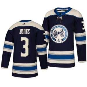 Seth Jones Blue Jackets Navy Authentic Third Alternate Jersey - Sale