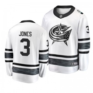 Blue Jackets Seth Jones White 2019 NHL All-Star Jersey - Sale
