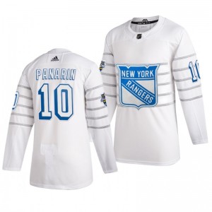 New York Rangers Artemi Panarin 10 2020 NHL All-Star Game Authentic adidas White Jersey - Sale
