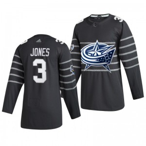 Columbus Blue Jackets Seth Jones #3 2020 NHL All-Star Game Authentic adidas Gray Jersey - Sale