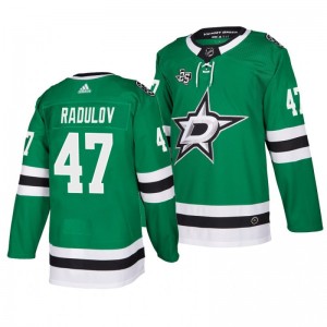 Alexander Radulov Stars Home Adidas Authentic Jersey Green - Sale