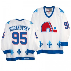 Andre Burakovsky #95 2020 Stadium Series Colorado Avalanche Breakaway Player Jersey - Blue Burgundy - Sale