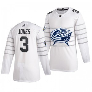 Columbus Blue Jackets Seth Jones #3 2020 NHL All-Star Game Authentic adidas White Jersey - Sale