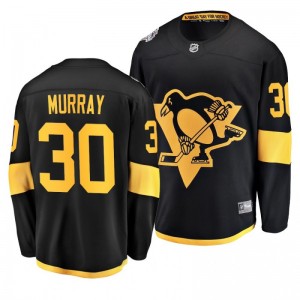 Penguins Men's Matt Murray 2019 NHL Stadium Series Coors Light Breakaway Black Jersey - Sale