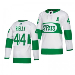 Toronto Maple Leafs Morgan Rielly White St. Pats Adidas Authentic Player Jersey - Sale