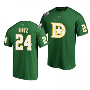 Dallas Stars Roope Hintz 2020 Winter Classic Green T-Shirt - Sale