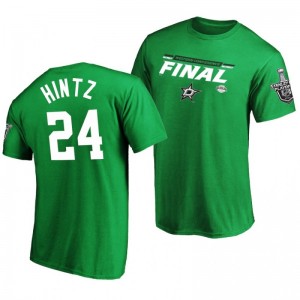 Stars Roope Hintz Green 2020 Stanley Cup Playoffs Western Conference Final  Overdrive T-Shirt - Sale