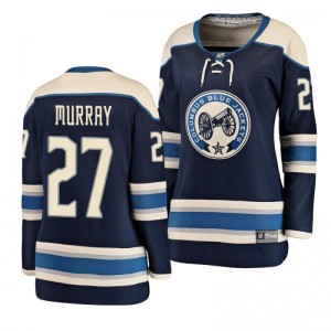 Women's Blue Jackets Ryan Murray Breakaway Player Navy Alternate Jersey - Sale