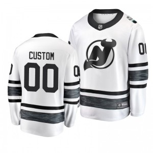 Devils Custom White 2019 NHL All-Star Jersey - Sale