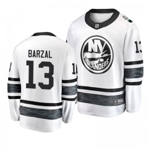 Islanders Mathew Barzal White 2019 NHL All-Star Jersey - Sale