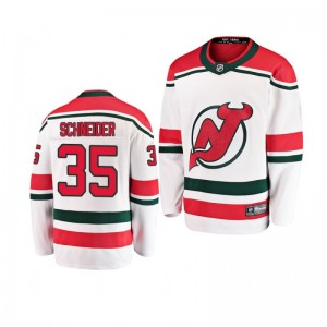 Youth Devils Cory Schneider White Breakaway Player Alternate Jersey - Sale
