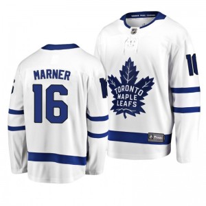 Mitchell Marner Maple Leafs 2019 Away Breakaway Player Jersey - White - Sale