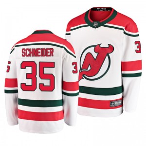 Cory Schneider Devils White Breakaway Player Alternate Jersey - Sale