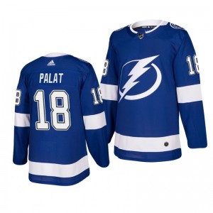 Lightning Ondrej Palat Blue Home Authentic Player Jersey - Sale