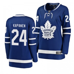 Kasperi Kapanen Maple Leafs Women's Blue Breakaway Player Home Jersey - Sale