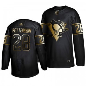 Marcus Pettersson Penguins Golden Edition  Authentic Adidas Jersey Black - Sale