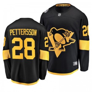 Penguins Men's Marcus Pettersson 2019 NHL Stadium Series Coors Light Breakaway Black Jersey - Sale