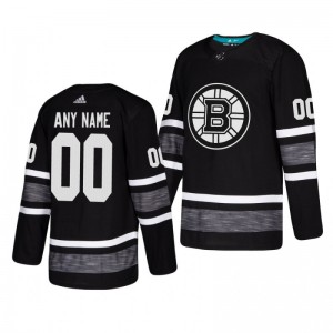 Custom Bruins Authentic Pro Parley Black 2019 NHL All-Star Game Jersey - Sale
