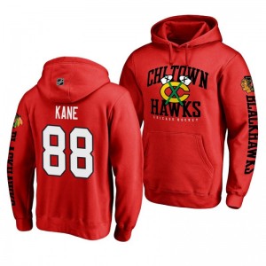 Patrick Kane Blackhawks Hometown Collection Red Pullover Hoodie - Sale