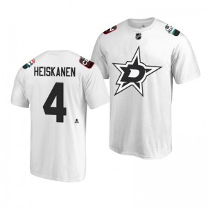 Stars Miro Heiskanen White 2019 NHL All-Star T-shirt - Sale