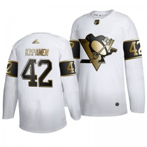 NHL Golden Edition Authentic Penguins Kasperi Kapanen White Jersey - Sale