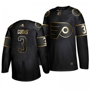 Radko Gudas Flyers Golden Edition  Authentic Adidas Jersey Black - Sale