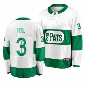 Justin Holl Toronto Maple Leafs Youth St. Pats White Premier Breakaway Player Jersey - Sale