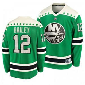 Islanders Josh Bailey 2020 St. Patrick's Day Replica Player Green Jersey - Sale