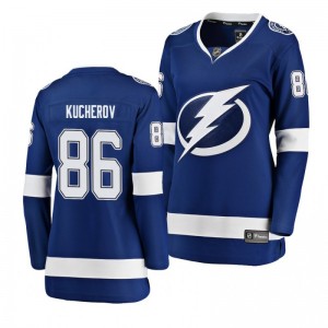 Nikita Kucherov Tampa Bay Lightning blue Breakaway Player Home Women's Jersey - Sale