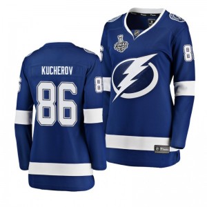 Lightning Nikita Kucherov Women's 2020 Stanley Cup Final Breakaway Player Home Blue Jersey - Sale