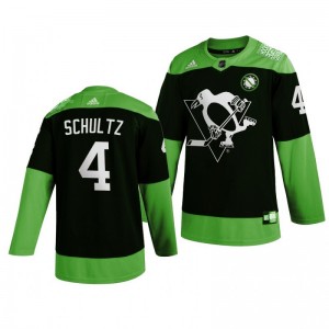 Pittsburgh Penguins Hockey Fight nCoV justin schultz Green Jersey - Sale