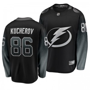 Nikita Kucherov Lightning Breakaway Fanatics Branded Alternate Black Jersey - Sale