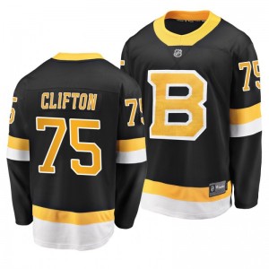 Men's Bruins Connor Clifton Black Alternate Breakaway Premier Jersey - Sale