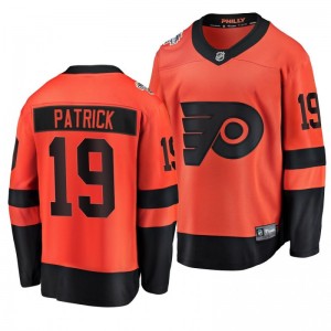 Flyers Men's Nolan Patrick 2019 NHL Stadium Series Coors Light Breakaway Orange Jersey - Sale