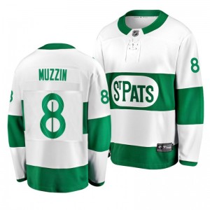 Jake Muzzin Toronto Maple Leafs Youth St. Pats White Premier Breakaway Player Jersey - Sale