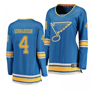 Carl Gunnarsson St. Louis Blues Blue Breakaway Player Fanatics Branded Alternate Women's Jersey - Sale