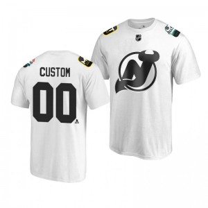 Devils Custom White 2019 NHL All-Star T-shirt - Sale