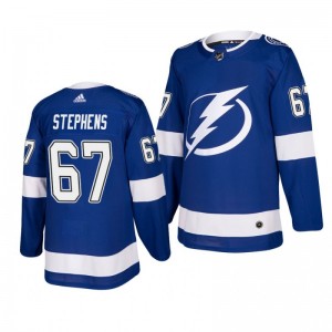 Lightning Mitchell Stephens Blue Home Authentic Player Jersey - Sale